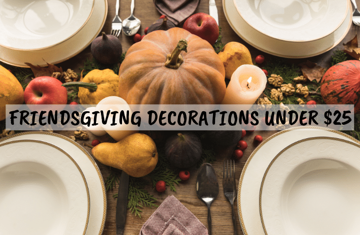 Top 15 Friendsgiving Decorations Under $25